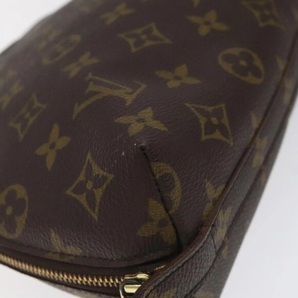 LOUIS VUITTON Monogram Trousse Demi Ronde Cosmetic Pouch - Picture 9 of 15